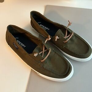 NWOT Canvas Sperry Top-Siders